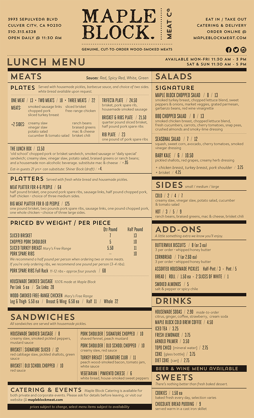 Maple Block Meat Co.